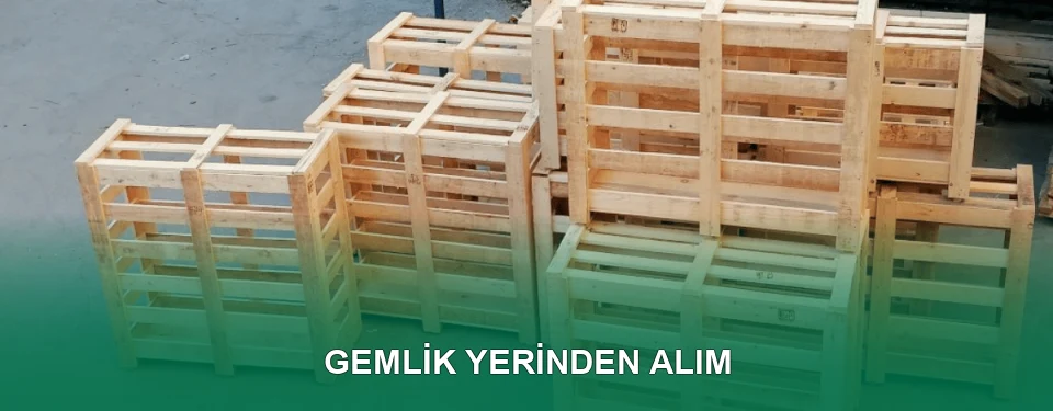 Gemlik Yerinden Palet Toplama